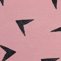 Bio Jersey Arrowhead In Old Rose Von Bloome Copenhagen -STOFFBIOTOP Verkäufe Arrowhead in old rose von Bloome 1556 2