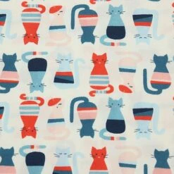 Bio Popeline Baumwollstoff Cool Cats Von Monaluna 7 Bio Popeline Baumwollstoff Cool Cats Von Monaluna -STOFFBIOTOP Verkäufe Baumwollstoff Cool Cats von Monaluna Bio 1266 2