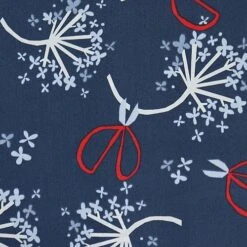 Bio Popeline Baumwollstoff Hydrangea Blau Von Monaluna -STOFFBIOTOP Verkäufe Baumwollstoff Hydrangea blau von Monaluna Bio 858 2