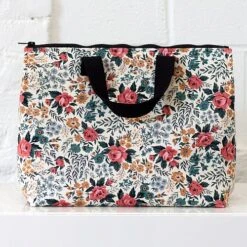 Bio Popeline Baumwollstoff Rose Garden Aus Der Serie Flora Von Cloud9 -STOFFBIOTOP Verkäufe Baumwollstoff Rose Garden aus der Serie 1975 2