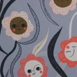 Bio Popeline Baumwollstoff Sun Stretch Aus Der Serie Bloom Together Von Cloud9 -STOFFBIOTOP Verkäufe Baumwollstoff Sun Stretch aus der Serie 1762 2