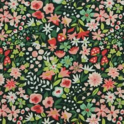 Bio Popeline Baumwollstoff Woodland Forest Emerald Von Monaluna -STOFFBIOTOP Verkäufe Baumwollstoff Woodland Forest Emerald von Monaluna 1890 2