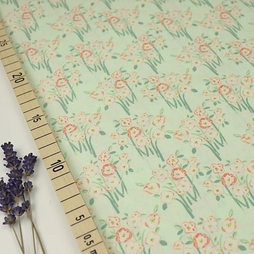 Bio Baumwollstoff Garden Grounds Budding Grün Von Art Gallery Fabrics 3 Bio Baumwollstoff Garden Grounds Budding Grün Von Art Gallery Fabrics