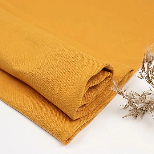 Bio Bündchen Stoff Uni Burnt Ochre Bloome Copenhagen 3 Bio Bündchen Stoff Uni Burnt Ochre Bloome Copenhagen