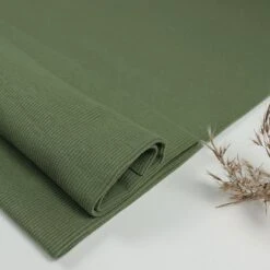 Bio Bündchen Gerippt Uni Olive Green Von Mind The Maker