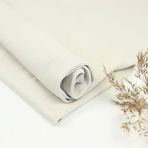 Bio Bündchen Gerippt Uni Weißgrau Von Mind The Maker 3 Bio Bündchen Gerippt Uni Weißgrau Von Mind The Maker