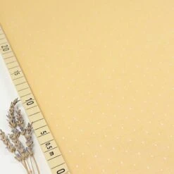 Bio Chambray Punkte Safran Gelb Von Amandine Cha