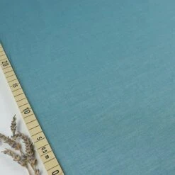 Bio Chambray Uni Lagunen Grün Von Amandine Cha