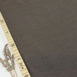 Bio Chambray Uni Tabac Von Amandine Cha