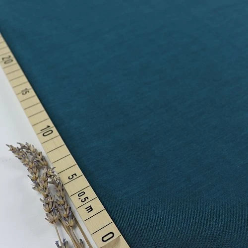 Bio Chambray Uni Dunkles Lagunen Grün Von Amandine Cha 3 Bio Chambray Uni Dunkles Lagunen Grün Von Amandine Cha