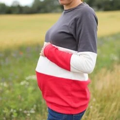 Bio Interlock Jersey Uni Dunkelgrau -STOFFBIOTOP Verkäufe Bio Interlock Jersey uni dunkelgrau 925 5