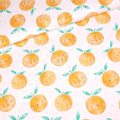 Bio Jersey Aquarell Motiv Oranges Von Stoffonkel 3 Bio Jersey Aquarell Motiv Oranges Von Stoffonkel
