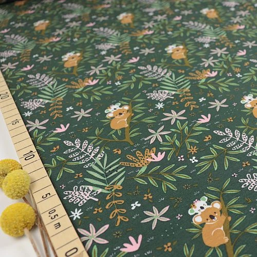 Bio Jersey Koalas In Dark Green 3 Bio Jersey Koalas In Dark Green