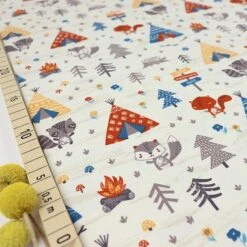 Bio Jersey Motiv Abenteuercamp Von Stoffonkel