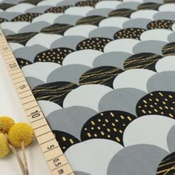 Bio Jersey Motiv Goldbogen Von Stoffonkel