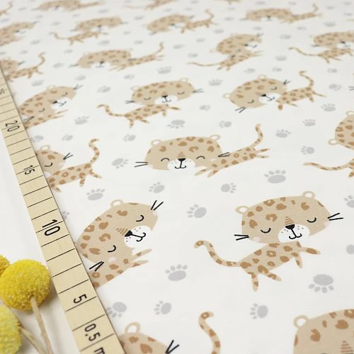 Bio Jersey Motiv Kimi Der Baby Leopard Von Stoffonkel 3 Bio Jersey Motiv Kimi Der Baby Leopard Von Stoffonkel