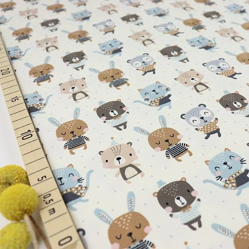 Bio Jersey Motiv Lieblingsfreunde Von Stoffonkel 3 Bio Jersey Motiv Lieblingsfreunde Von Stoffonkel