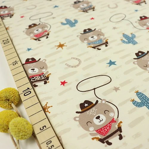 Bio Jersey Motiv Lucky Bear Von Stoffonkel 3 Bio Jersey Motiv Lucky Bear Von Stoffonkel