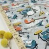 Bio Jersey Motiv Music Mit E-Gitarre Und Schalgzeug Von Stoffonkel In Grau -STOFFBIOTOP Verkäufe Bio Jersey Motiv Music mit E 816 0