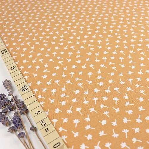 Bio Jersey Motiv Retro Mini Herbstgold Von Stoffonkel 3 Bio Jersey Motiv Retro Mini Herbstgold Von Stoffonkel