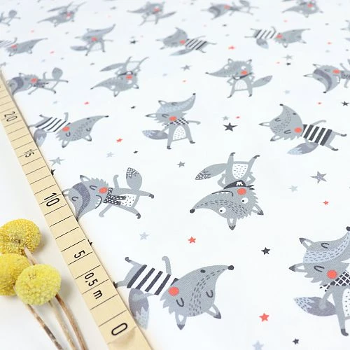 Bio Jersey Motiv Wolf Von Stoffonkel 3 Bio Jersey Motiv Wolf Von Stoffonkel