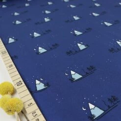 Bio Jersey Mountain In Twilight Blue Von Bloome Copenhagen