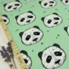 Bio Jersey Peculiar Panda In Pastellgrün Von Bloome Copenhagen -STOFFBIOTOP Verkäufe Bio Jersey Peculiar Panda in pastellgruen 1254 0