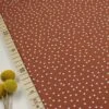 Bio Jersey Stoff Dotties Karamell Braun Von Stoffonkel -STOFFBIOTOP Verkäufe Bio Jersey Stoff Dotties karamell braun 454 0