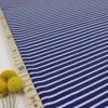 Bio Jersey Stoff Streifen Marineblau Ringeljersey Stoffonkel -STOFFBIOTOP Verkäufe Bio Jersey Stoff Streifen marineblau Ringeljersey 527 0