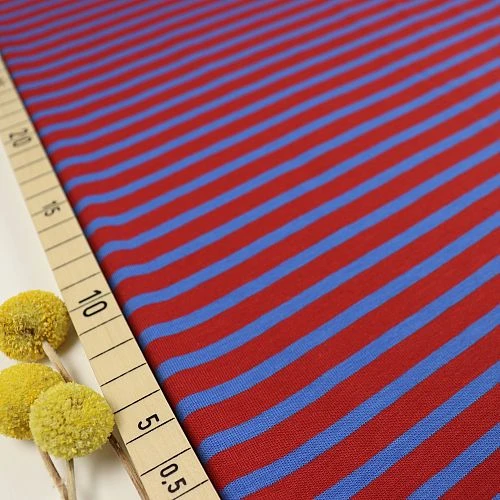 Bio Jersey Stoff Streifen Ultramarine Rot Ringeljersey Stoffonkel 3 Bio Jersey Stoff Streifen Ultramarine Rot Ringeljersey Stoffonkel