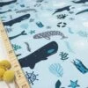 Bio Jersey Stoff Whales Von Fabrilogy