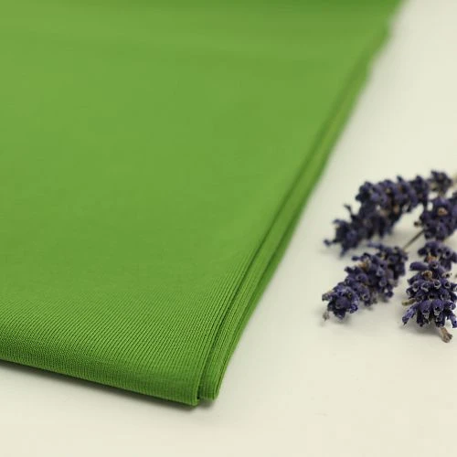 Bio Jersey Stoff Uni Dunkelgrün 3 Bio Jersey Stoff Uni Dunkelgrün