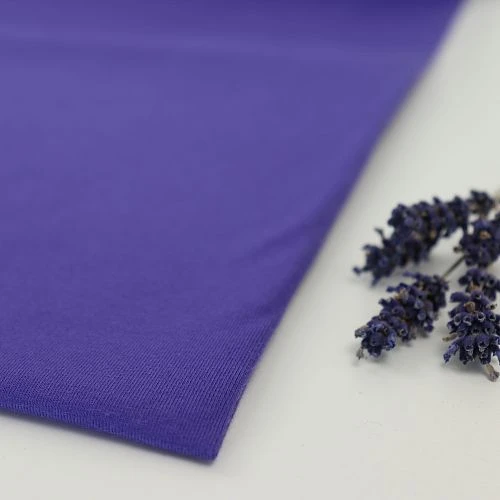 Bio Jersey Stoff Uni Lila 3 Bio Jersey Stoff Uni Lila