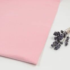 Bio Jersey Stoff Uni Peach Rose Stoffonkel