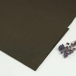 Bio Jersey Stoff Uni Trüffel