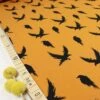 Bio Jersey Winter Crow In Burnt Ochre Von Bloome Copenhagen -STOFFBIOTOP Verkäufe Bio Jersey Winter Crow in burnt 1552 0