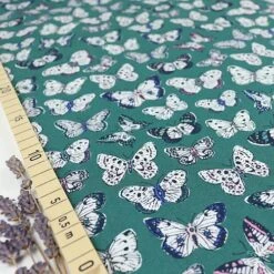 Bio Popeline Baumwollstoff Monarch Aus Der Serie Perennial Von Cloud9