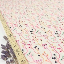 Bio Popeline Baumwollstoff Upward Aus Der Serie Tropical Garden Von Cloud9