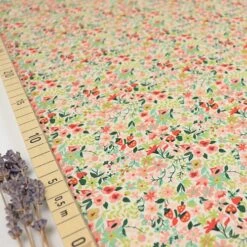 Bio Popeline Baumwollstoff Woodland Forest Ivory Von Monaluna