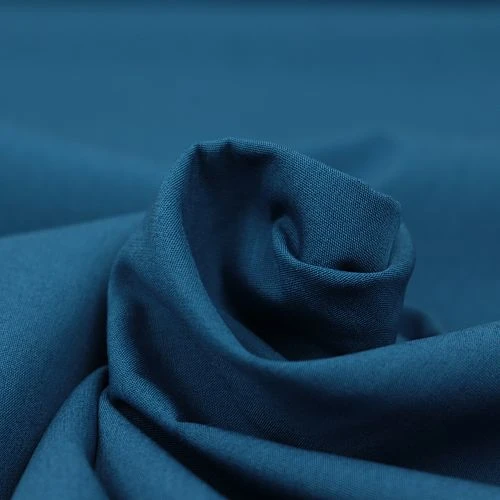 Uni Bio Popeline Candy Cotton In Blue Von Verhees 4 Uni Bio Popeline Candy Cotton In Blue Von Verhees – Bild 2