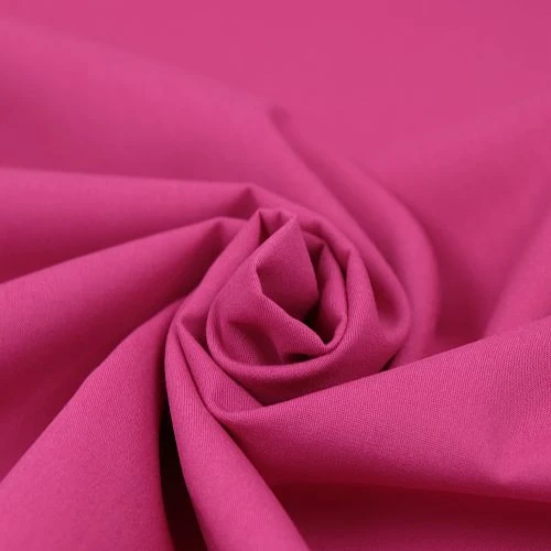 Uni Bio Popeline Candy Cotton In Cherry Von Verhees 4 Uni Bio Popeline Candy Cotton In Cherry Von Verhees – Bild 2