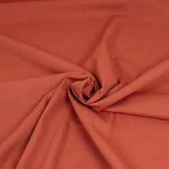 Uni Bio Popeline Candy Cotton In Cognac Von Verhees -STOFFBIOTOP Verkäufe Bio Popeline Candy Cotton in Cognac 2146 1