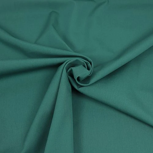 Uni Bio Popeline Candy Cotton In Dark Cyan Von Verhees 4 Uni Bio Popeline Candy Cotton In Dark Cyan Von Verhees – Bild 2