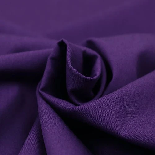 Uni Bio Popeline Candy Cotton In Purple Von Verhees 4 Uni Bio Popeline Candy Cotton In Purple Von Verhees – Bild 2