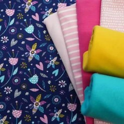 Bio Jersey Mit Blumenmuster Motiv Amazing Von Stoffonkel -STOFFBIOTOP Verkäufe Blumenmuster Motiv Amazing von Stoffonkel Bio 915 3