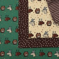 Bio Jersey Motiv Böckchen Cookie Von Stoffonkel In Beige -STOFFBIOTOP Verkäufe Boeckchen cookie von Stoffonkel in beige 456 3