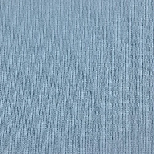 Bio Bündchen Gerippt Uni Faded Blue Von Mind The Maker 4 Bio Bündchen Gerippt Uni Faded Blue Von Mind The Maker – Bild 2