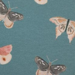 Bio Jersey Butterflies -STOFFBIOTOP Verkäufe Butterflies Bio Jersey 2140 2