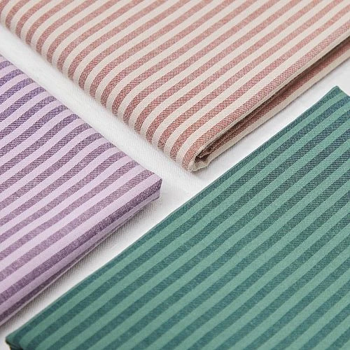 ORGANIC STRIPE COTTON In Plum/Lilac Von Mind The MAKER 5 ORGANIC STRIPE COTTON In Plum/Lilac Von Mind The MAKER – Bild 3