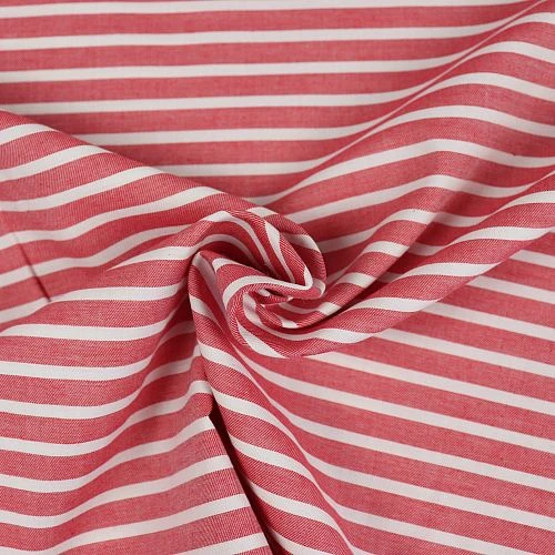 Bio Chambray Streifen Lanterne Rouge Von Amandine Cha 4 Bio Chambray Streifen Lanterne Rouge Von Amandine Cha – Bild 2